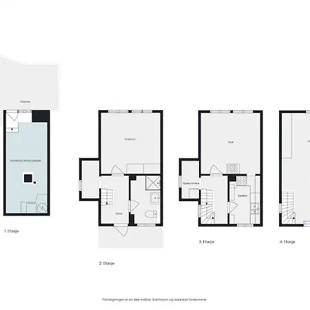 Det Lille Rode Huset Ved Floibanen Villa