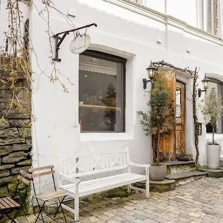 Vila Det Lille Rode Huset Ved Floibanen Bergen