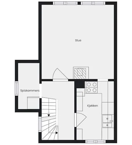 Villa Det Lille Rode Huset Ved Floibanen *